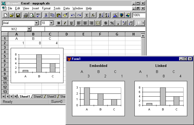 LinkedDataFormUpdated screeenshot foxpro